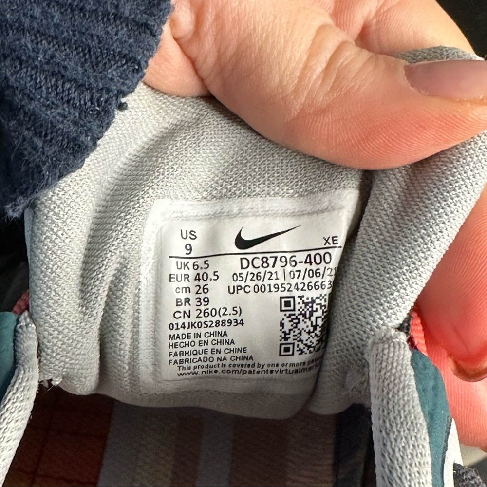 AIR ZOOM PEGASUS 38 PREMIUM BLUE Size 9 - Picture 9 of 9